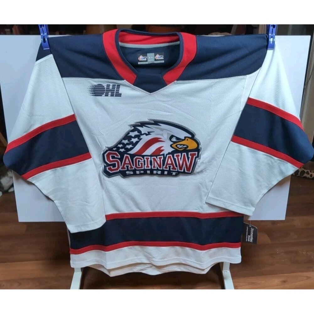 Saginaw Spirit OHL Hockey Jersey Size Medium - New With Tags